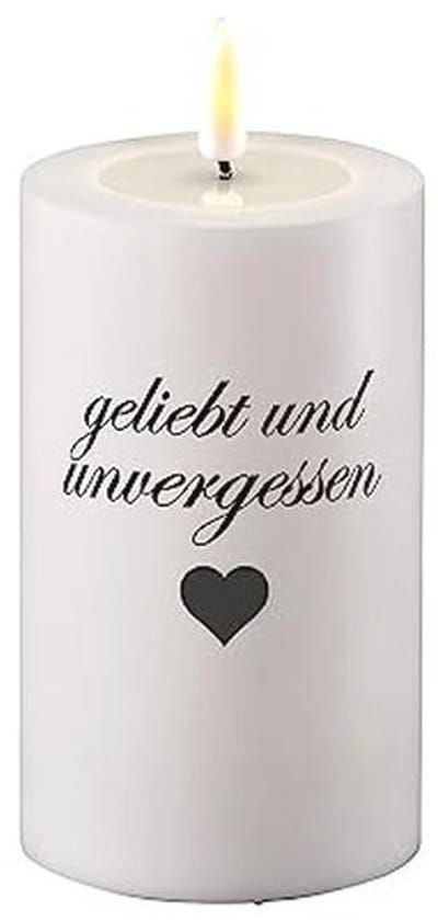 Stylische Grafkaars voor Binnen en Buiten - Perfect voor Herinneringen