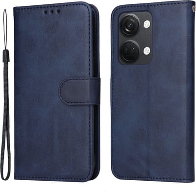 Coverup Hoesje - Geschikt voor OnePlus Nord 3 Hoesje - Coverup Book Case - Blauw