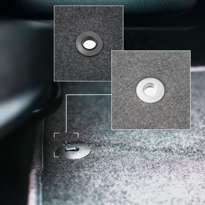 Grijze automatten voor: Toyota RAV4 II 2WD 3-deurs (2001-2005)