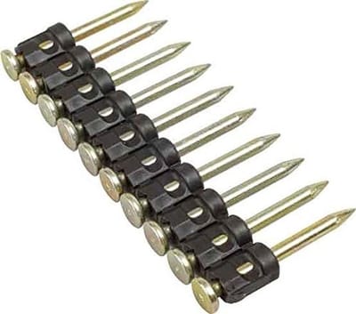Spit Standaard spijkers - Nagels met gaspatroon - Bevestigen van materialen - Gemagazijnd voor snelle montage - C6-30 - Zilverkleurig