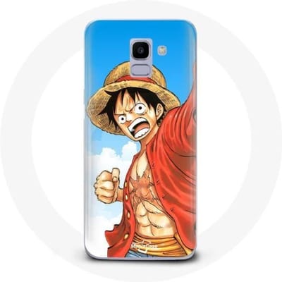 Case voor Samsung Galaxy J6 2018 Manga Een stuk Luffy Anime