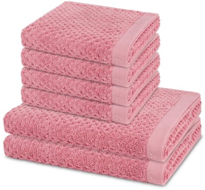 Ross Sonstiges 4 X handdoek 2 X douchehanddoek - in set 6 pack Harmony