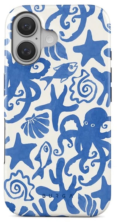 Burga Tough Backcover geschikt voor MagSafe geschikt voor iPhone 16 - Nera