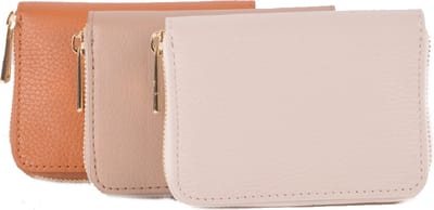 Giuliano basic portemonnee - Beige - Dames - Made in Italy