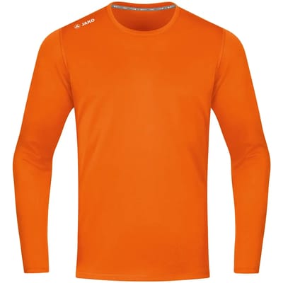 Jako - Shirt Run 2.0 - Oranje Longsleeve Kids-128