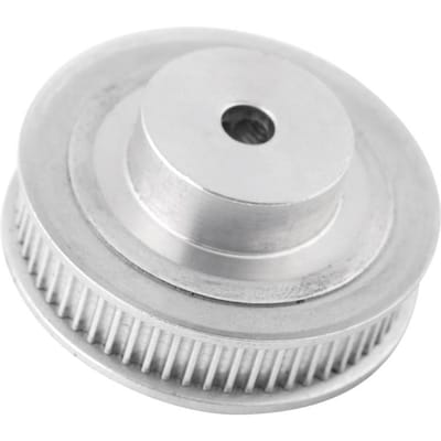 Aluminium GT2 Distributieriem Poelies 60 Tanden 60T 5mm Boring voor 3D Printer white