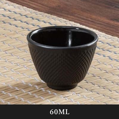 IJzeren Theepot met RVS Infuser Gietijzeren Japanse Theepot Oolong Thee Kung Fu Thee Puer Thee Theeketel black