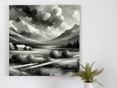 Kunstprint | Wanddecoratie | Dibond | 60 × 60 cm