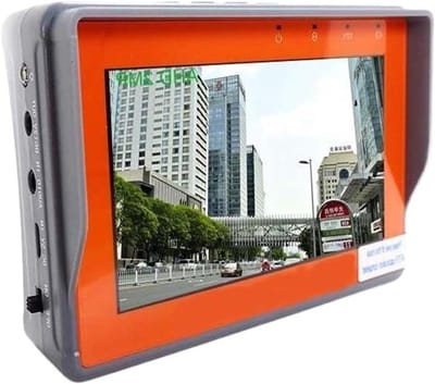 CCTV Testmonitor - AHD Camera Tester - Camera Installatie - Ingebouwde Batterij - 4.3 Inch Scherm - Zwart