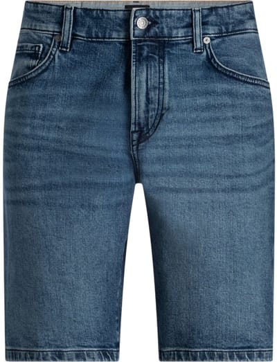 Boss Heren Korte Broek Blauw 50559891/426 Re.Maine