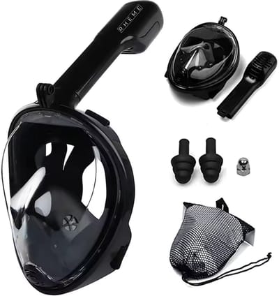 Snorkelmasker - Duik Masker - Snorkelen - Watersport - Duikbril met Snorkel - Duiken - One Size - Rheme