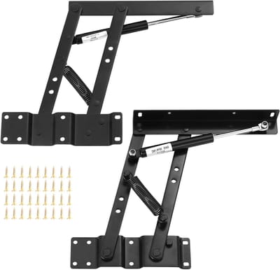 2-delige Lift-Up Mechanisme voor Salontafel met Veer Scharnier, Meubelaccessoires voor Modern Interieur