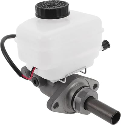 Remcilinder met Reservoir voor Toyota Yaris 2010-2012 - Hydraulische Remonderdelen, Zilver, Aluminium en Kunststof, 1 Stuk, Betrouwbare Remprestaties