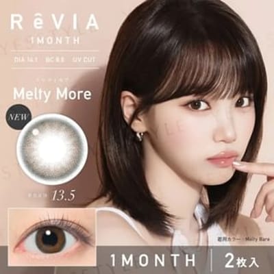 Candy Magic - ReVIA 1 Month Color Lens Melty More 2 pcs P-1.00 (2 pcs)