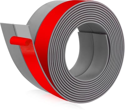 Deurtochtstrip - Geluidsisolerende tochtstrip - Raamafdichting - Zelfklevende tochtstrip - 100*50cm - Geluidsisolerend - Geschikt voor woningrenovatie, glazen deur-, raam- en doucheopeningen - Grijs