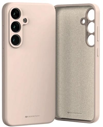 Mercury Silicone Voor Samsung S24 Fe S721 Beschermende Siliconen Hoesje Voor