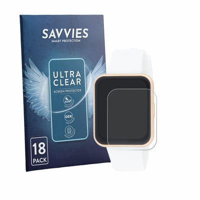 Savvies - Screenprotector voor Liu Jo Voice Slim 2.0 SWLJ201 - Folie Beschermfolie transparant 18 Stuks