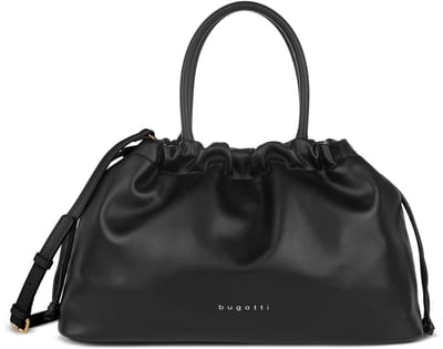 bugatti schoudertas shopper Leni Ladies Bag Black zwart