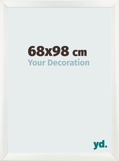 Your Decoration - Fotolijst 68x98 cm - MDF - Wit Geveegd - Pisa