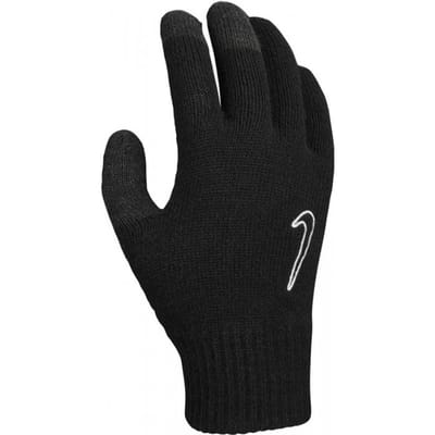 Nike Unisex Tech Grip 2.0 gebreide handschoenen voor volwassenen (Zwart/Wit)
