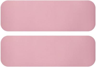 Trainingsmat - Vloerbeschermer - Apparatuur Gebruik - Ruisonderdrukking - 25x80cm - Roze