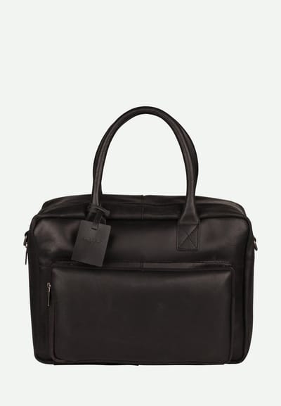 Burkely Fundamentals Vintage Mitch Worker - Laptoptas - Volwassenen - Zwart