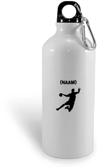 Hacebo® - Handbal met eigen naam waterfles - Handbal - Handballer - Sport - water fles - 400ML