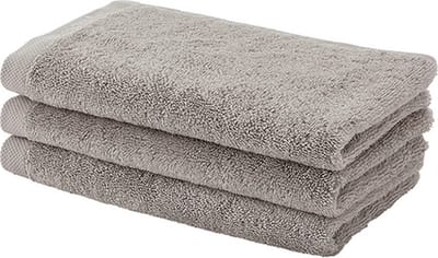 London Badtextiel Truffle | 30 x 50 cm | Beige / Lichtgrijs | Katoen
