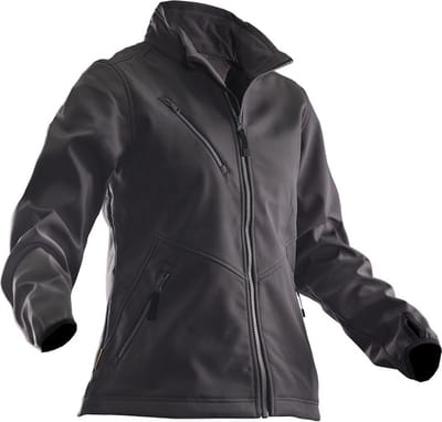 Jobman Softshell Jas Dames Zwart - Maat XS