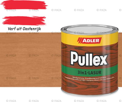 ADLER Pullex 3in1-Lazuur Wüstenfuchs, bruine beits 0,75 liter