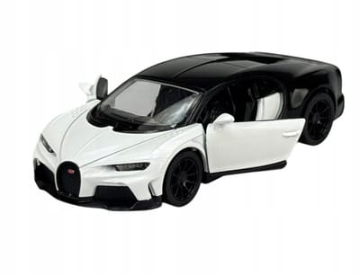 Kinsmart Bugatti Chiron Supersport Wit 1:38 Speelgoedauto