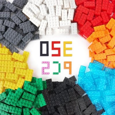 Creatieve Educatieve Bouwstenen Set met 320 Stukken - Multicolor Constructiespeelgoed voor Kinderen van 6 Jaar en Ouder met Handige Gereedschappen en Demolder