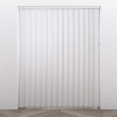 Lamellen set Easy Fiber - Transparant - White - 40 x 260 - 5 lamellen