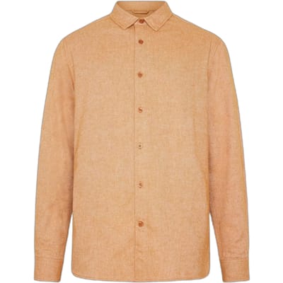Flanellen overhemd KnowledgeCotton Apparel Dune