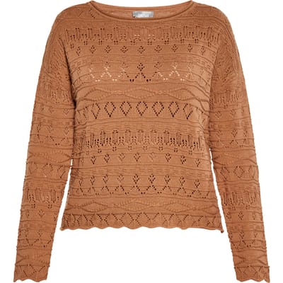 usha Jumper Dames Kameel