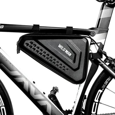 WILDMAN Fietsframekoffer/zak ES19 fietshouder zwart/zwart