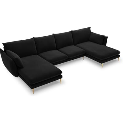 5-zitshoekbank Elio velvet | Milo Casa