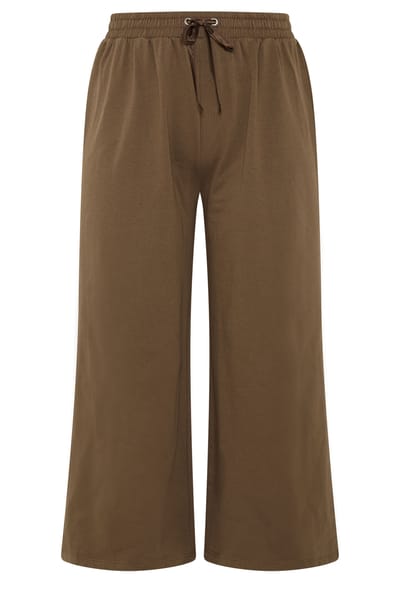 Limited Collection Bruine Joggingbroek Met Oogjes En Veter Size 38