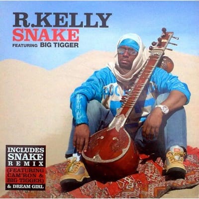 12 inch Record R. KELLY FT. BIG TIGGER - Snake 82876547231 Jive, Tavdash R 2003 Europa Rap & Hip-Hop/R&B Gebruikt blue