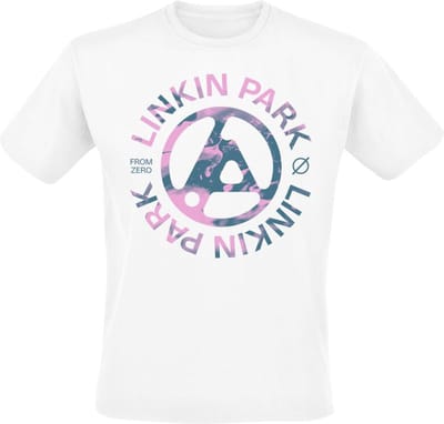 Linkin Park T-shirt - From Zero Spill - S tot 5XL - wit