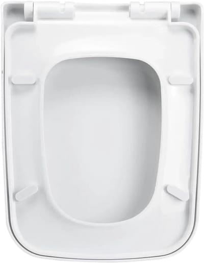 Toiletbril - Toiletdeksel Stoelhoes - Badkamer Upgrade - Universele Compatibiliteit - 420-480mm - Wit
