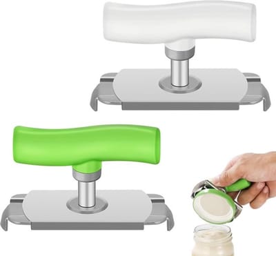 Opener - Multifunctionele Opener - Pottenopener voor Senioren - 2 stuks - voor artritis potopener - Arbeidsbesparende blikopener