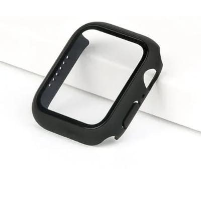 123watches hardcase Aegix - zwart - 40 mm - Geschikt voor Apple Watch series 1/2/3/4/5/6/7/8/9/10/11/12/SE/SE2/SE3