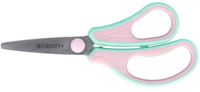Westcott Kinderschaar Gripeeze 14cm - pastelroze / mint - AC-E21574