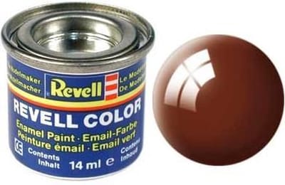 Revell verf voor modelbouw glanzend leembruin nr 80