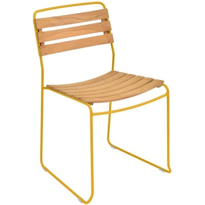 Fermob SURPRISING Stoel Teak - C6 Honing structuur