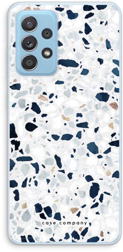Case Company® - Hoesje geschikt voor Samsung Galaxy A73 hoesje - Terrazzo N°1 - Soft Cover Telefoonhoesje - Bescherming aan alle Kanten en Schermrand