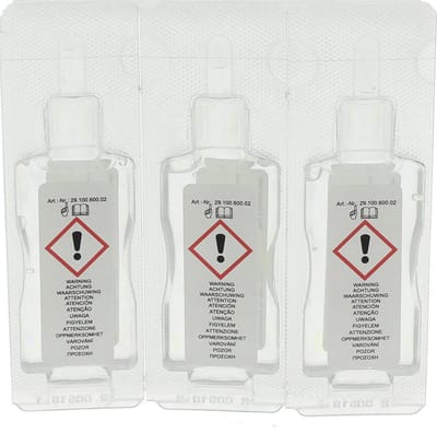 Scanpart ontkalker voor stoomstrijkijzer - stoomgenerator - strijkstation - stoomstation - 14 ml - Vloeistof - 6 ampullen - Antikalk - Ontkalkingsmiddel - Ontkalking