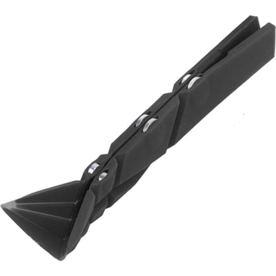 3 in 1 Maatschep met Platte Bodem Silicone Magnetisch Plat Opvouwbare Maatschep Keukengereedschap Groen zwart