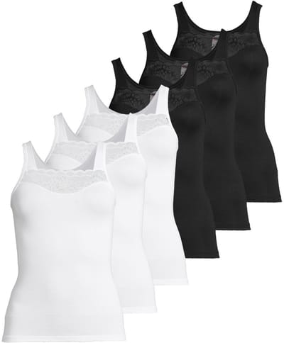 Conta Dames onderhemd 6 pack Modal